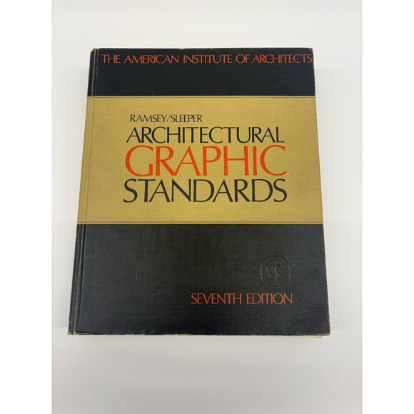 Architectural Graphic Standards  7th Edition by Ramsey and Sleeper HC 1981 - Picture 2 of 16